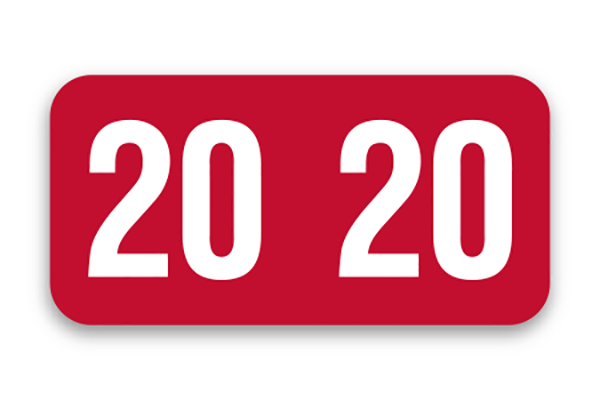 FILE RIGHT Service File Year Labels (Roll)