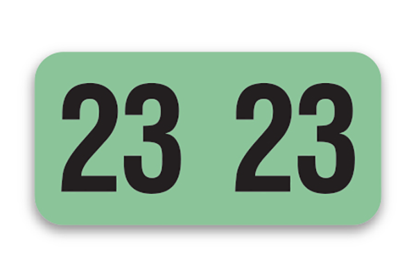 FILE RIGHT Service File Year Labels (Roll)