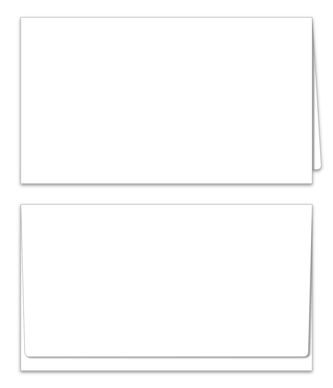 Stock Vehicle Paper Wallets - Blank (65#)