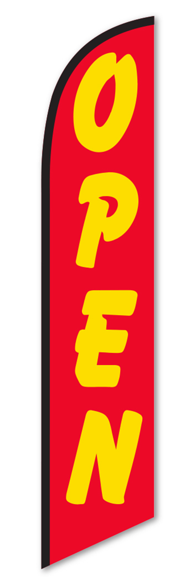 Swooper Banner - Open