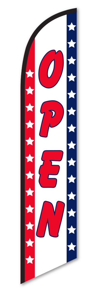 Swooper Banner - Open