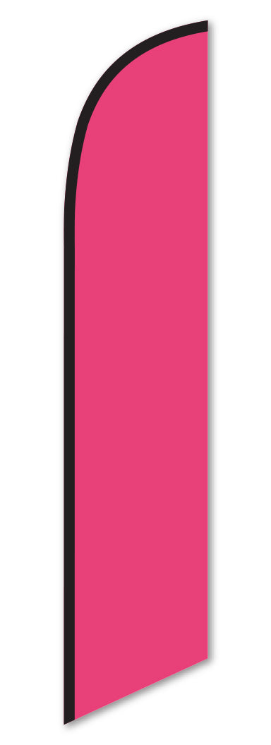 Swooper Banner Kit - Solid Hot Pink