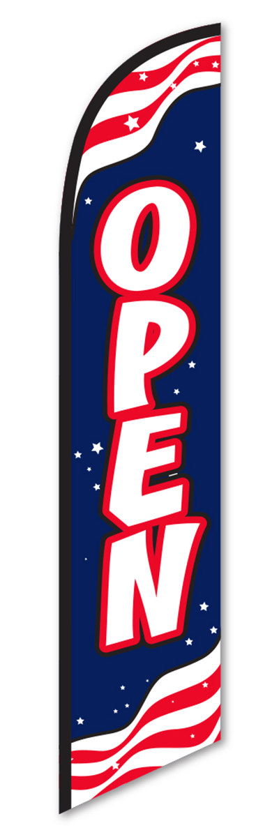 Swooper Banner - Open