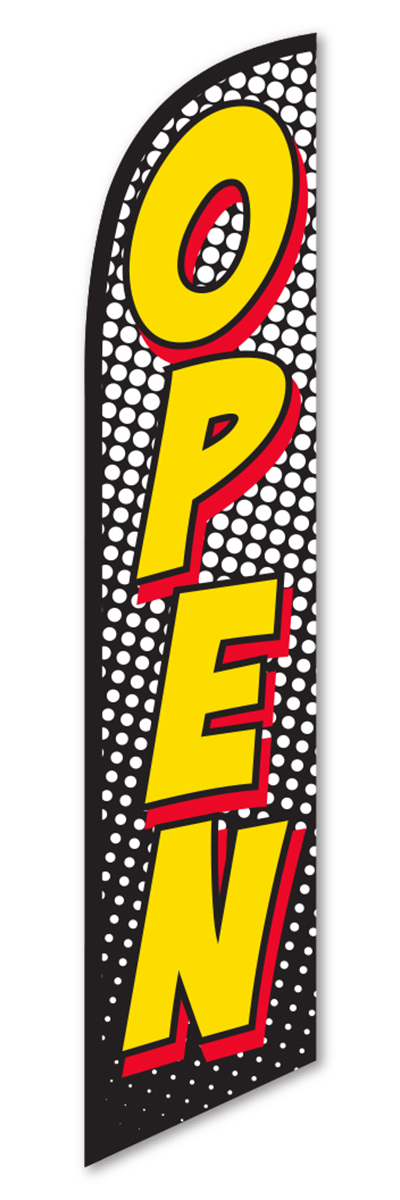 Swooper Banner - Open