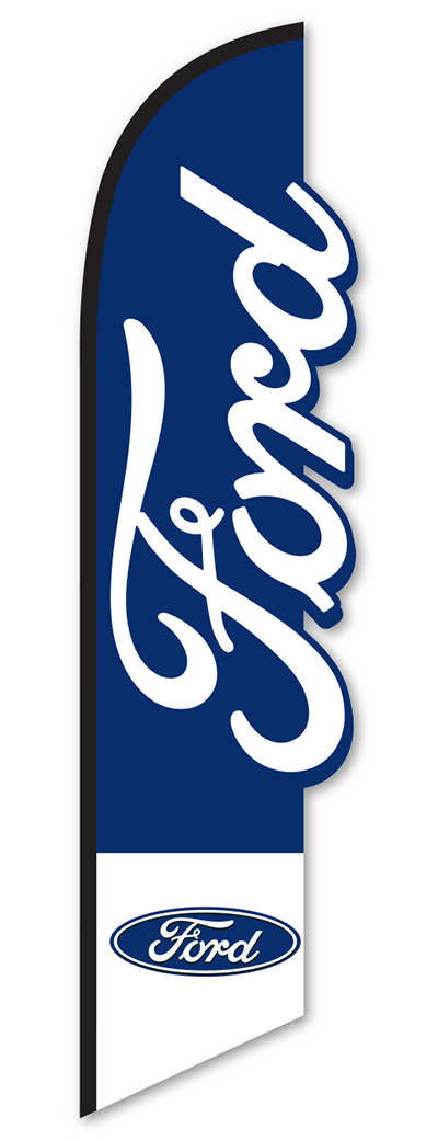 3D Swooper Banner - Ford