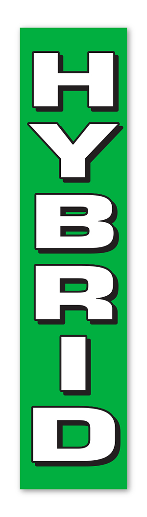 Flat Top Swooper Banner - Hybrid