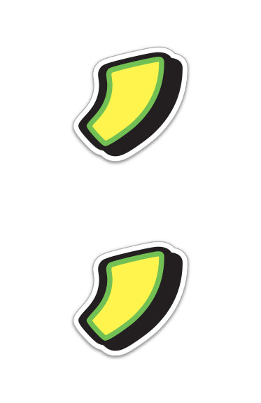 16" Giant Magnetic Numbers - Yellow/Green