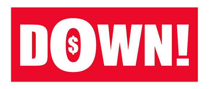 Windshield Banner - 0 $ Down!