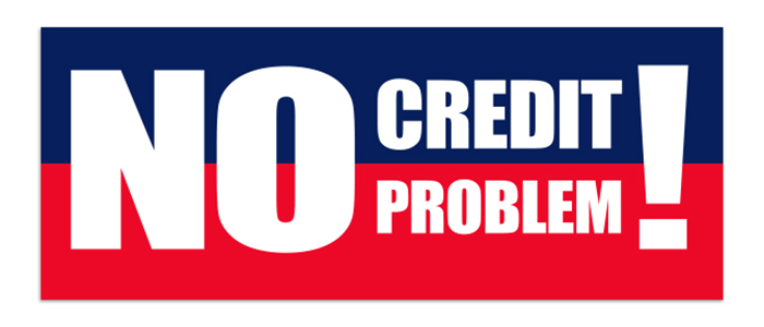 Windshield Banner - No Credit No Problem!