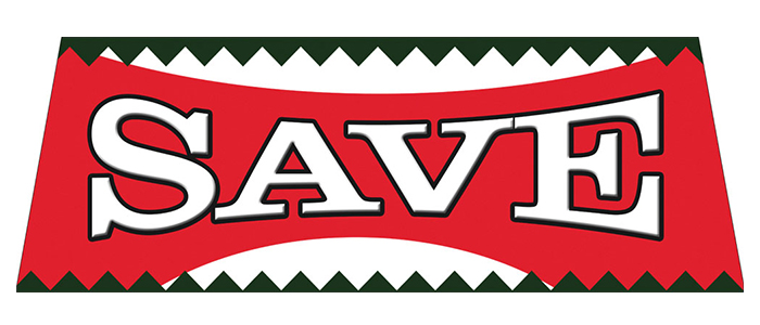 Windshield Banner - Save