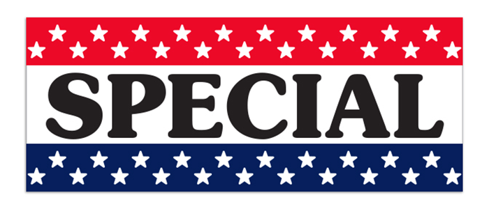 Windshield Banner - Special