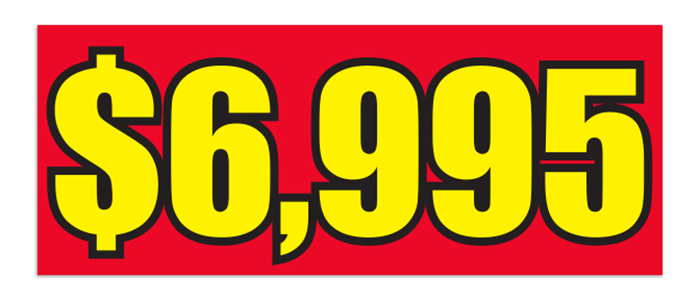 Windshield Banner - Pricing