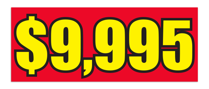 Windshield Banner - Pricing