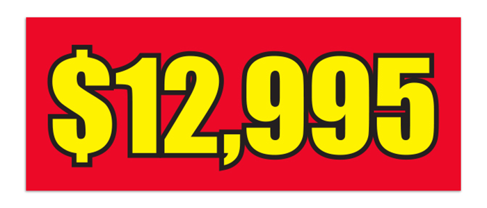 Windshield Banner - Pricing