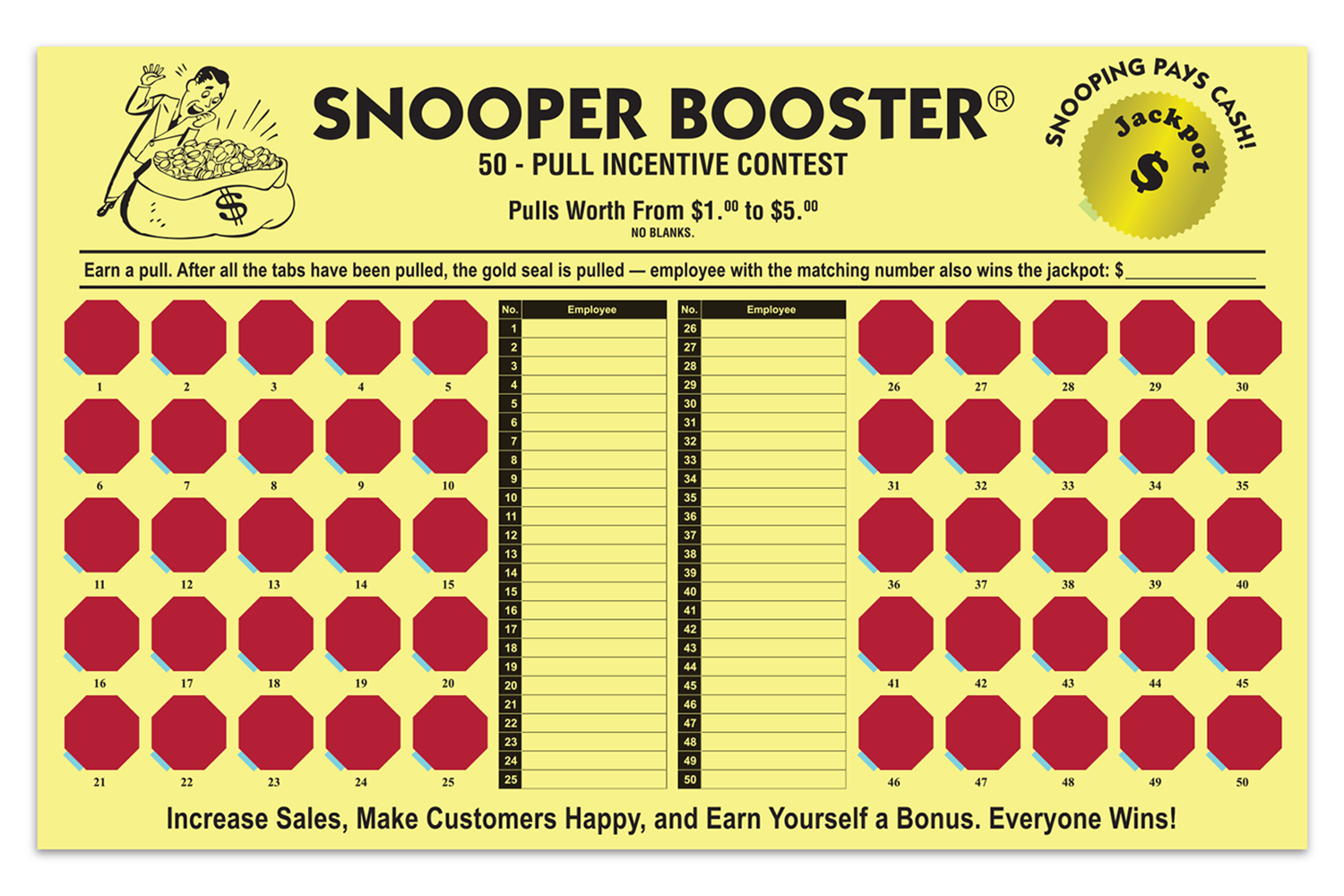Incentive Cash Board - Snooper Booster