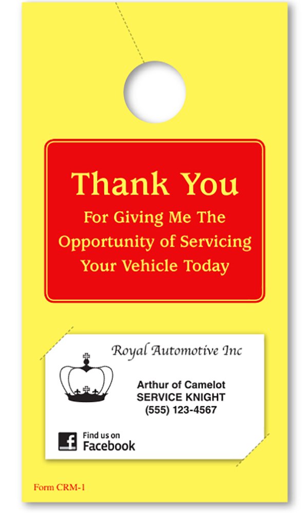 Thank You Hang Tags (CRM-1)
