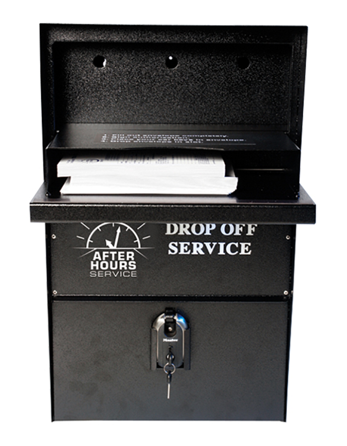 Self-Contained Night Drop Box