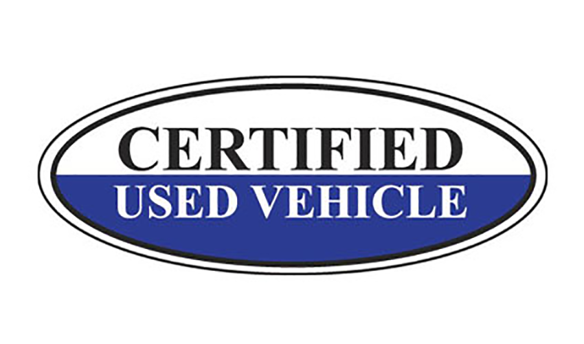 Oval Slogan Decals - Certified Used