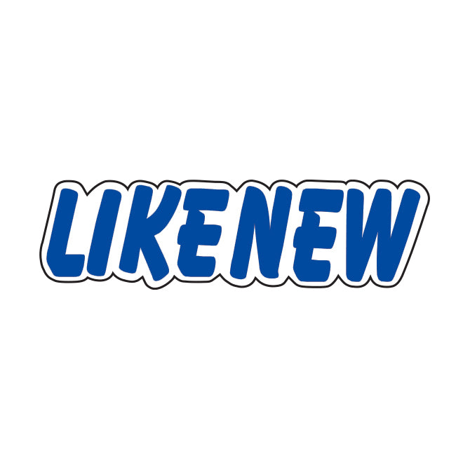 Die Cut Slogan Decals - Blue/White