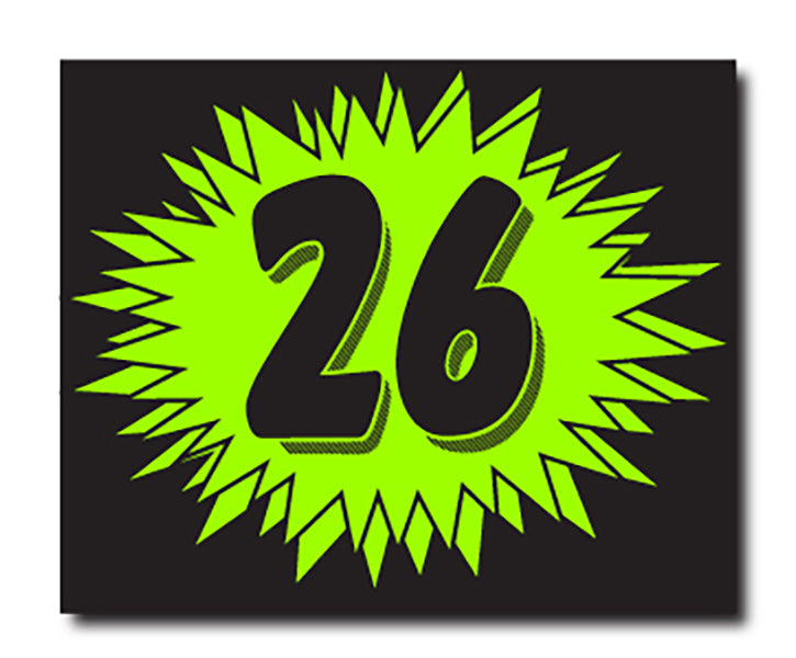 Burst Year Decals