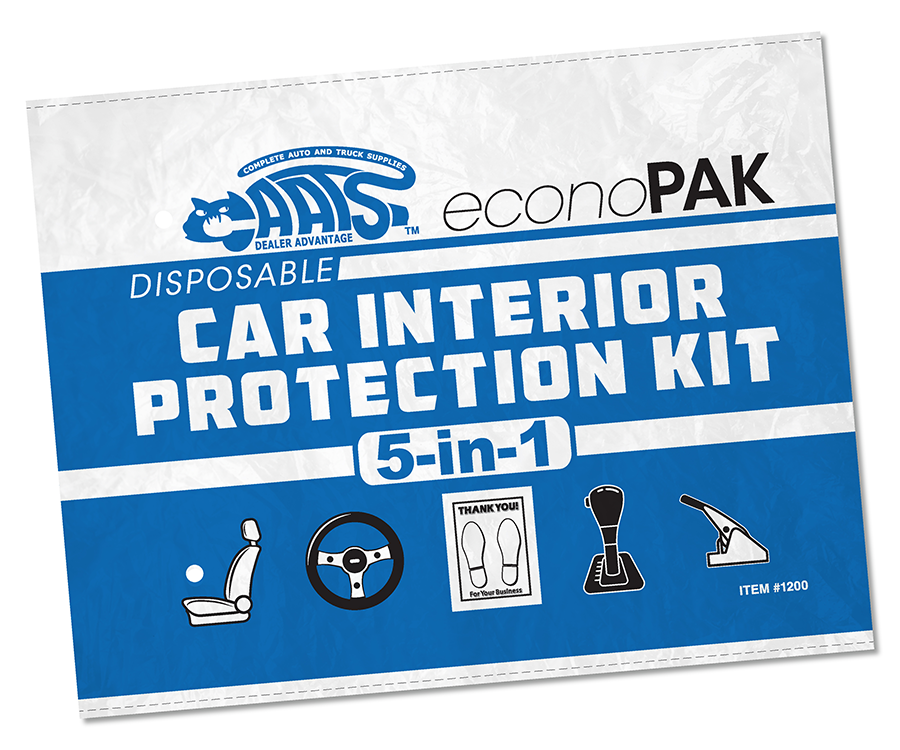 CAATS EconoPak 5-in-1 Vehicle Interior Protection Kit