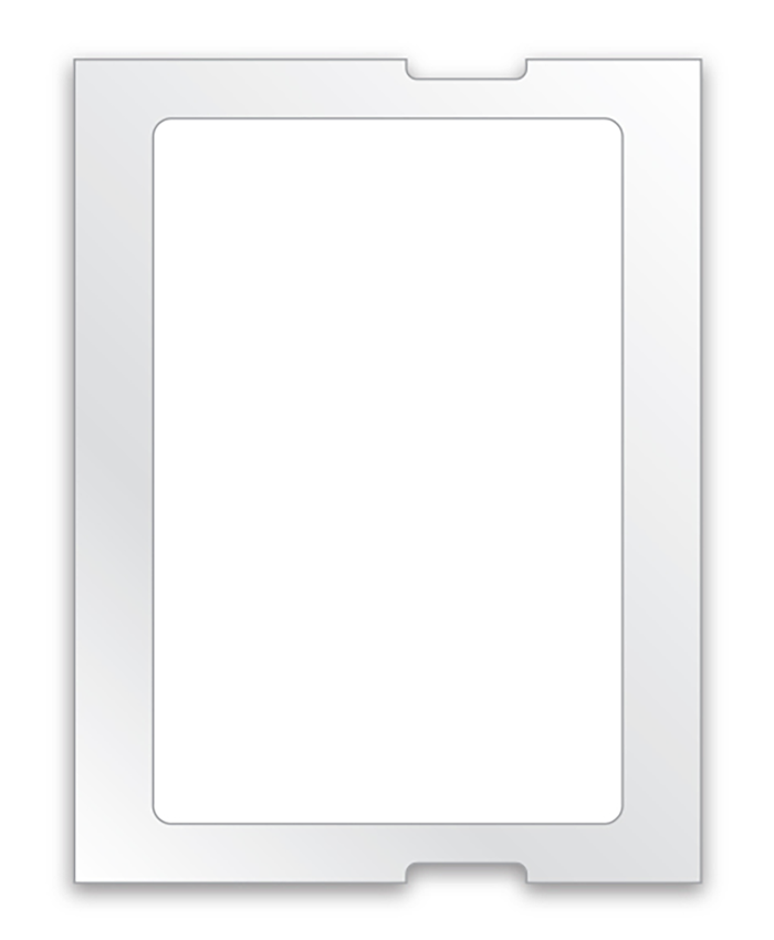 Long Service Reminder Labels (Roll) - White (Blank)