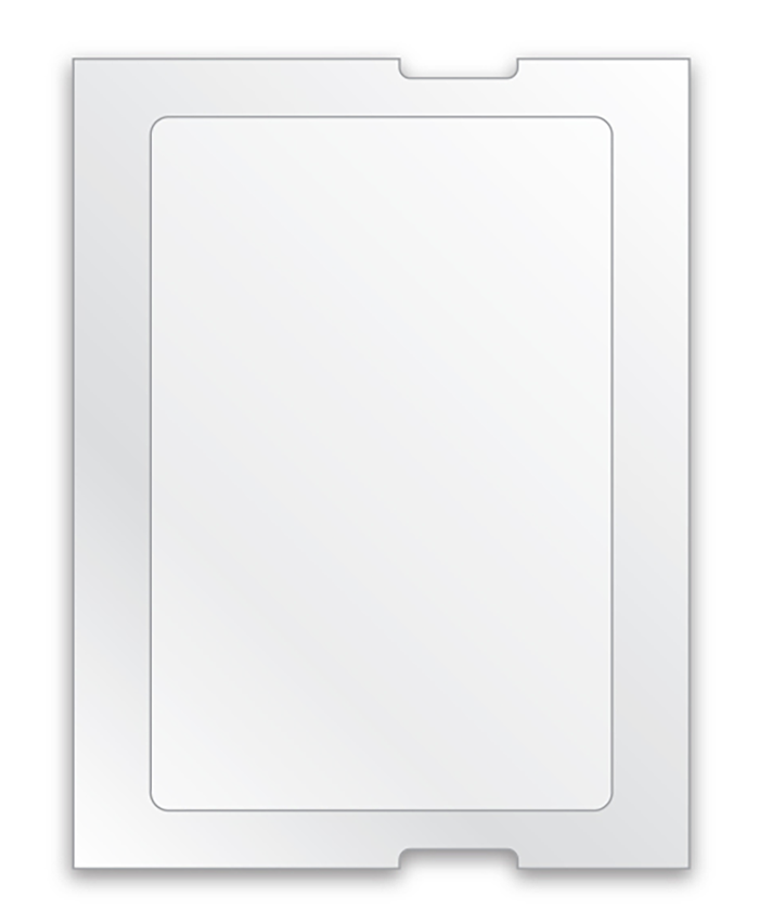 Long Service Reminder Labels (Roll) - Clear (Blank)