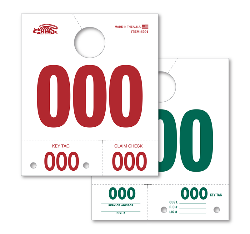 CAATS White Service Dispatch Numbers (SDN-3) (4DN)