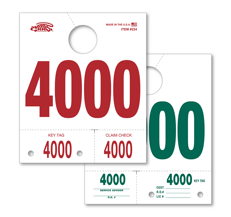 CAATS White Service Dispatch Numbers (SDN-3) (4DN)