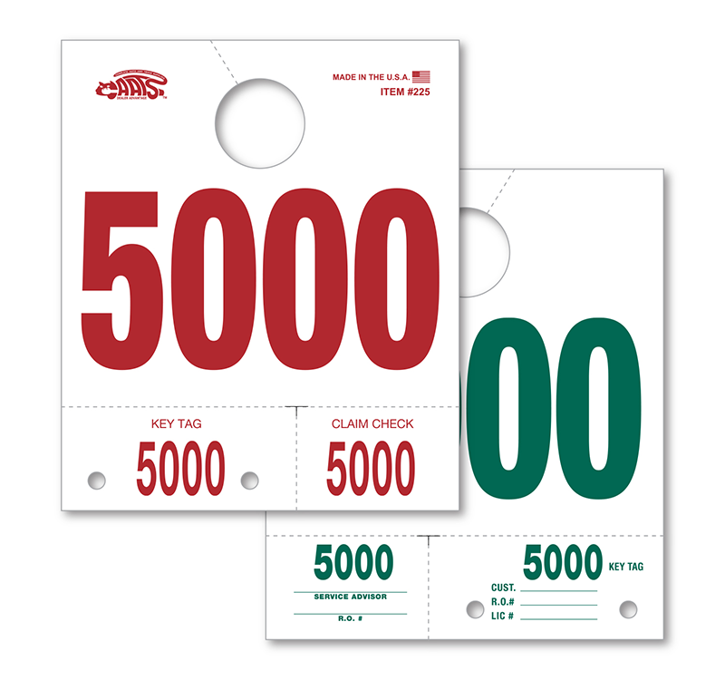 CAATS White Service Dispatch Numbers (SDN-3) (4DN)