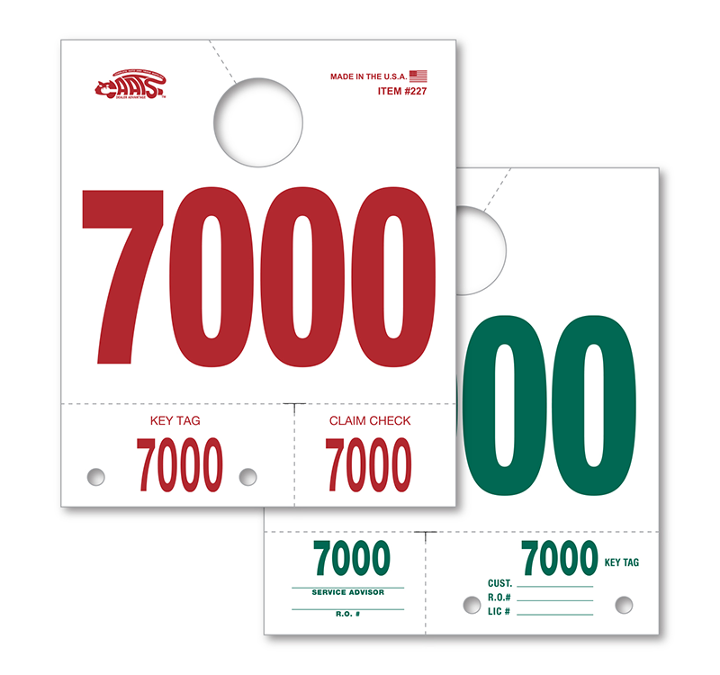 CAATS White Service Dispatch Numbers (SDN-3) (4DN)