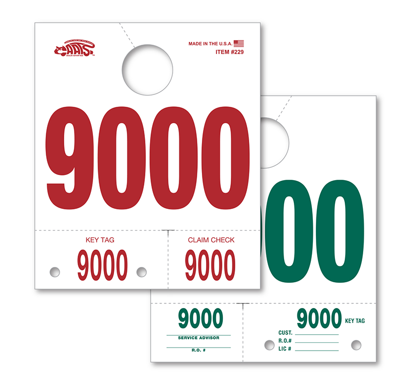 CAATS White Service Dispatch Numbers (SDN-3) (4DN)