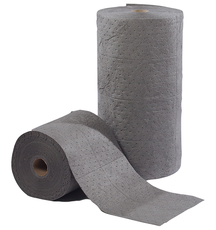 Universal Grey Meltblown Sonic Bonded Sorbent Roll