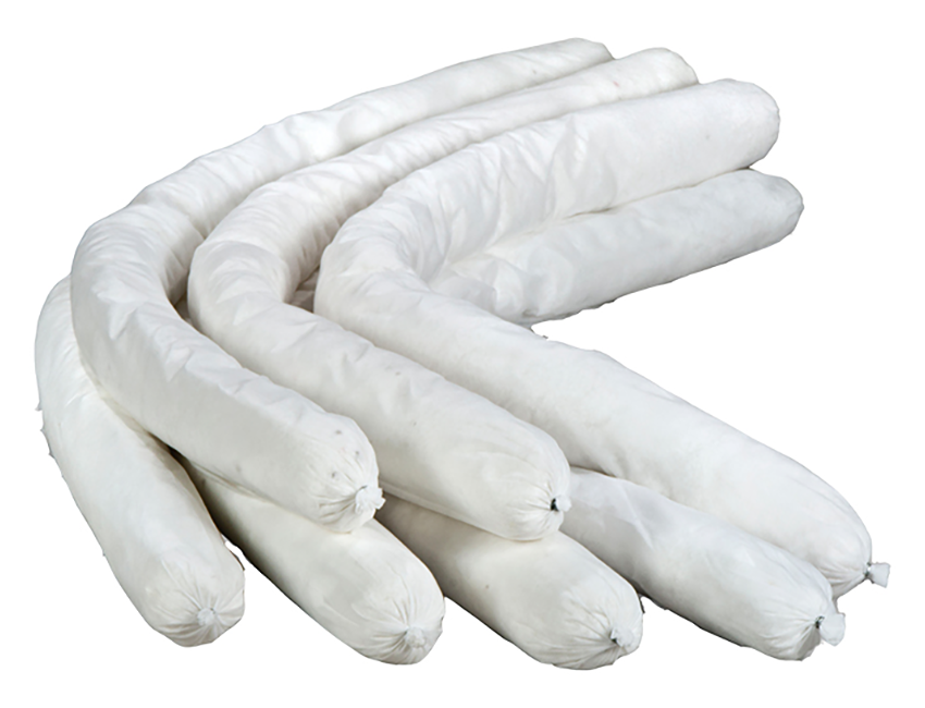 Oil Only White Sorbent Flake Socks