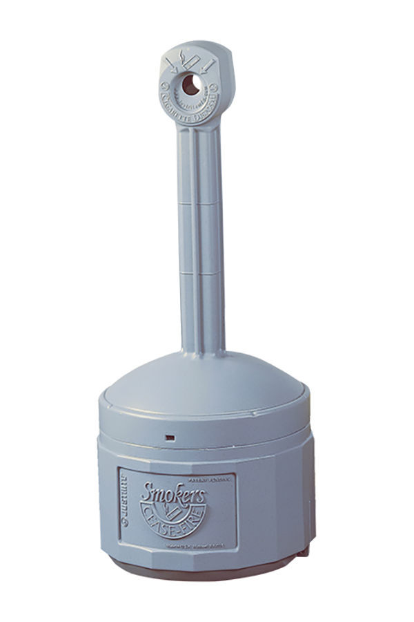 Smokers Cease-Fire Cigarette Butt Receptacle