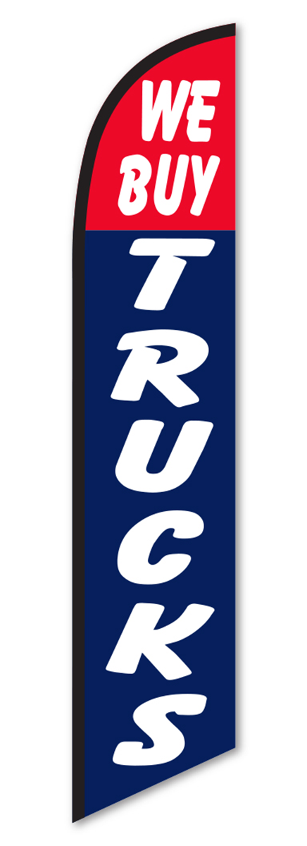Swooper Banner - We Buy Trucks (RWB)