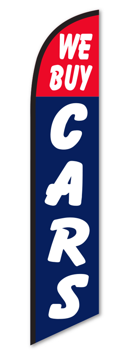 Swooper Banner - We Buy Cars (RWB)