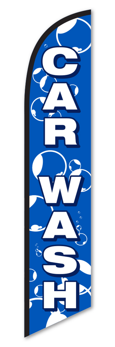 Swooper Banner - Car Wash