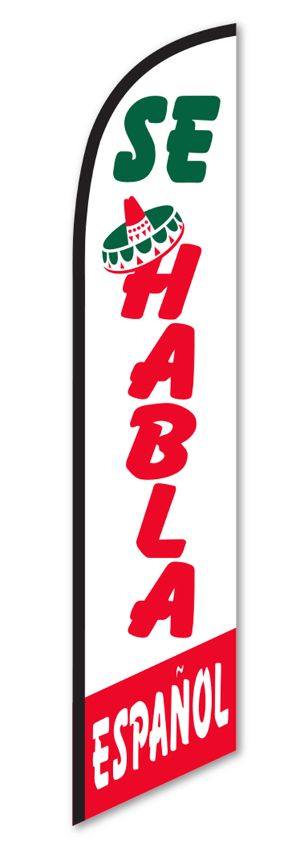Swooper Banner - Se Habla Espanol (Spanish)