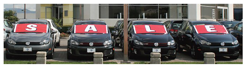 Windshield Banner - SALE Kit