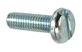 License Plate Screws - Slotted Pan Head (6mm x 20mm)