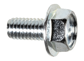 License Plate Screws - Hex Flange Head (6mm x 12mm)
