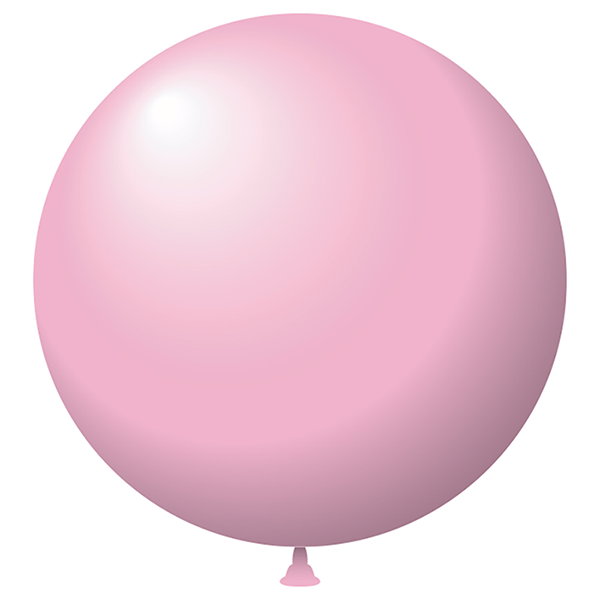 17" Latex Balloons (72 ct) - Pink
