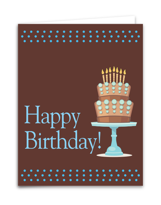 Greeting Cards - Happy Birthday (Best Wishes)