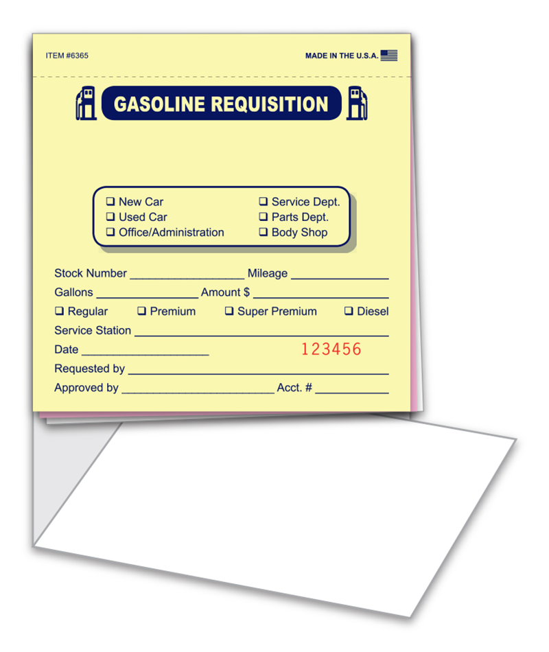 Fuel Requisition Book