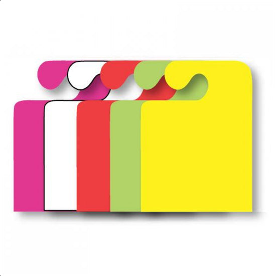 J-Hook Mirror Hang Tags - Blank