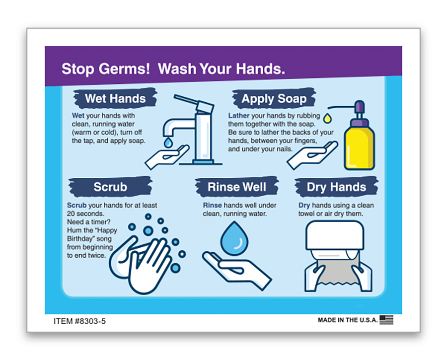 Wash Your Hands Sticker