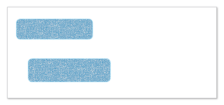 #9 Double Window Envelope with Security Tint (ENV-9)