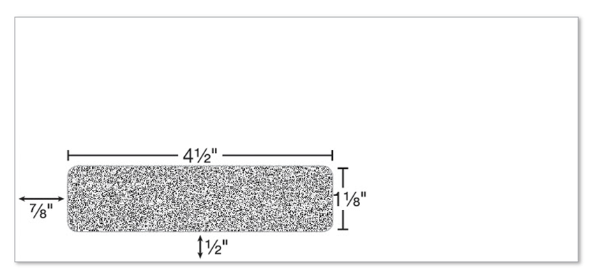 #10 Window Envelope with Security Tint
