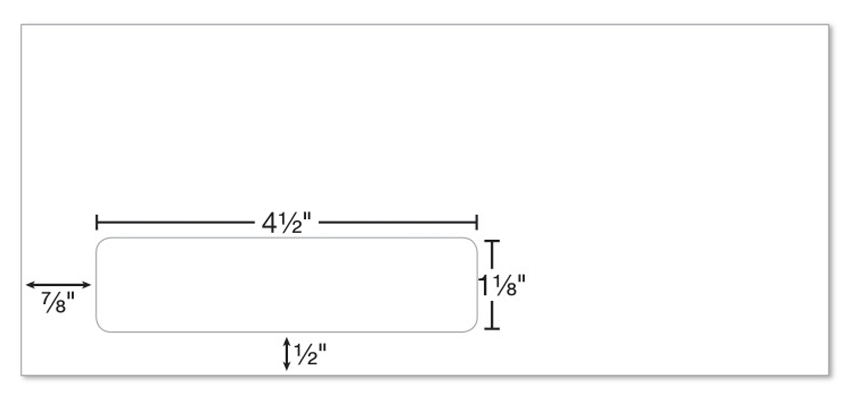 #10 Window Envelope